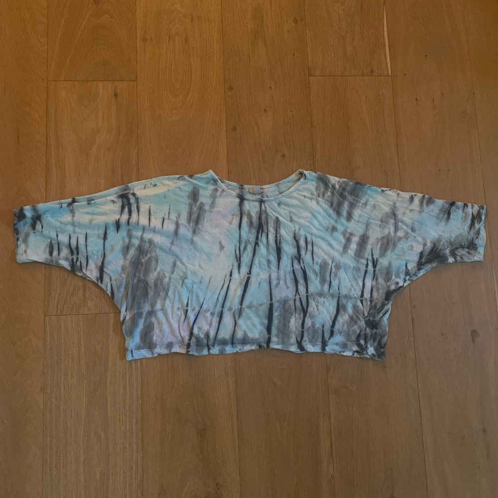 Ecoté Relaxed Fit Blue Tye Dye Shirt Size S